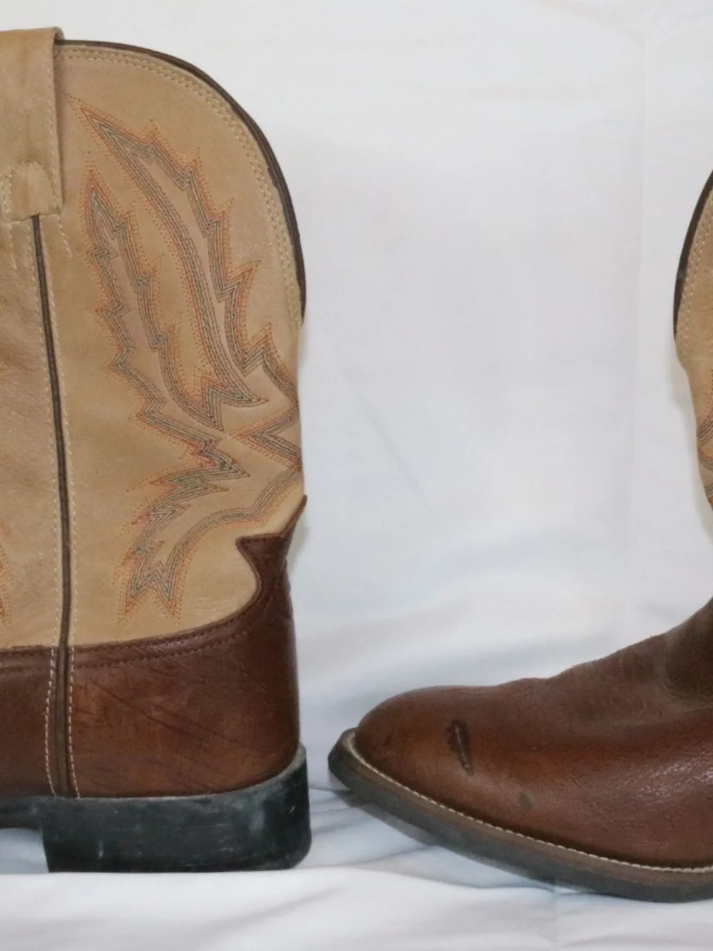 Tony Lama Alpine Round Toe Mens Boots Style RR1111 Size 11D CR1206